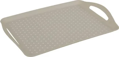Produktbild von Tablett poly 45,5x31,5cm beige rutschfest - 5 five simply smart