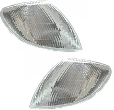 Produktbild von TYC Frontblinker Set für Renault Megane 1 Scenic 96- Weiß Silber