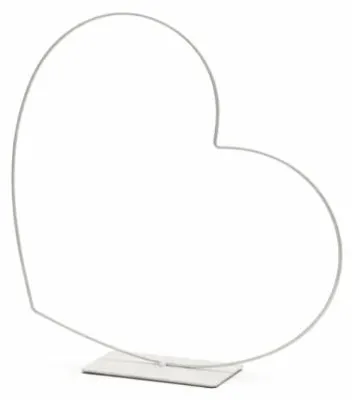 Productafbeelding van Decoratief Hart Frame Horizontaal Wit 25 Cm