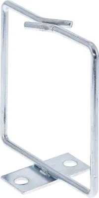 Produktbild von InLine Kabelbügel, Metall, verzinkt, 80x80mm, Kabelhalterung, Silber, 1 Stück(e), 41 g