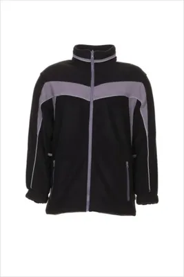 Produktbild von Planam Fleecejacke Plaline Gr. M schwarz/zink