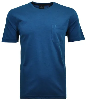 Produktbild von round neck T-shirt soft knit 765 BLAU Größe M