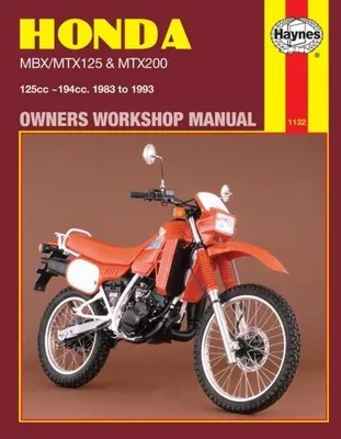Obrázek produktu pro Honda MBX/MTX125 & MTX200 (83 - 93)