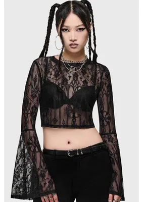 Produktbild von KILLSTAR Crop Top - Cathedra XS