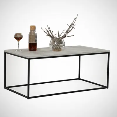 Produktbild von Skye Decor, Cosco - Sea Oak, Couchtisch, Seeeiche, 100 % MELAMINBESCHICHTETE SPANPLATTEN, 95 x 55 x 43 cm