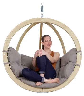 Produktbild von AMAZONAS Globo Chair Hängesessel Kugel ohne Gestell Taupe