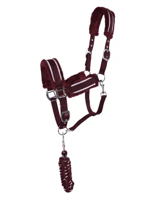 Immagine prodotto di Set Halter Dolci Bordeaux/Argento Completo