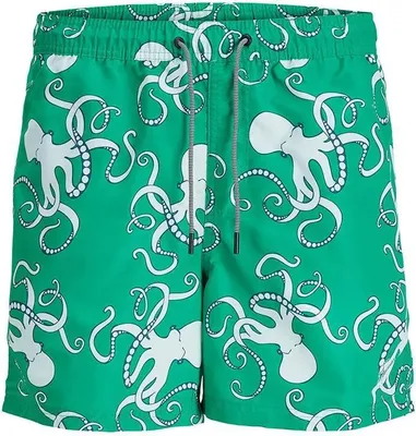 Produktbild von Jack & Jones Fiji Aop Badeshorts Grün 44 Herren Grün 44