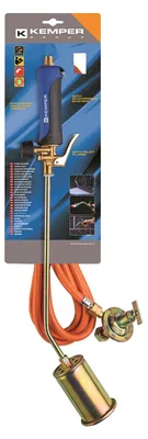 Obrázok produktu pre OHREVNÝ HORÁK S PÁČKOU V SÚPRAVE KEMPER 63 cm – horák Ø 45 mm – hadica 5 m