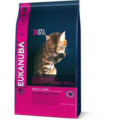 Productafbeelding van Eukanuba Kattenvoer Steril. 10 kg
