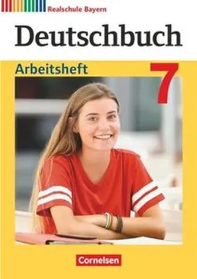 Obrázek produktu pro Deutschbuch 7. Jahrgangsstufe - Realschule Bayern   - Arbeitsheft mit Lösungen