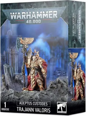 Produktbild von Warhammer 40.000 Adeptus Custodes Captain-General Trajann Valoris