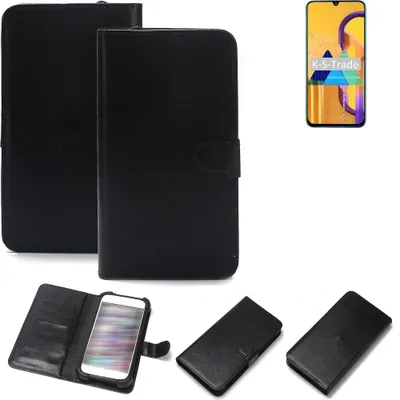 Produktbild von K-S-Trade Handyhülle Schutzhülle kompatibel mit Samsung Galaxy M30s Handy Schutz Hülle Handyhülle Bumper schwarz 1x