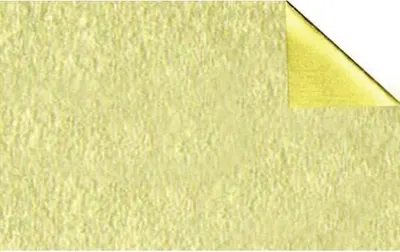 Produktbild von Alu-Bastelfolie Rolle 10mx50cm gold/gold matt