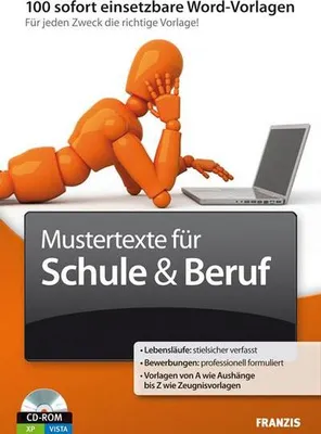 Produktbild von Mustertexte für Schule & Beruf, CD-ROM
