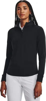 Produktbild von Under Armour Golf Playoff Halbreißverschluss-sweatshirt Schwarz S Frau Schwarz S