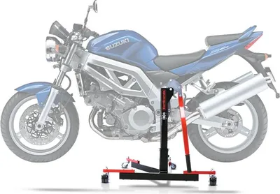 Zdjęcie produktu dla Stojak centralny CS Power Evo do Suzuki SV 650/S 99-02 czerwony