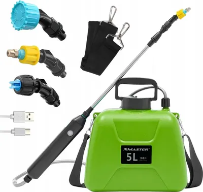 Produktbild von Akku-Sprühgerät 5L Mit 3 Düsen & Lanze – Tragbares Elektrogerät