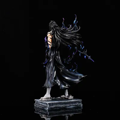 Produktbild von 33 cm Bleach Kurosaki Ichigo Zwei Formen Große Anime-Figur Modell Statue Jungen Sammlung Tischdekoration Ornament Spielzeug