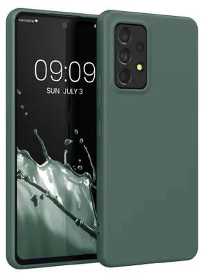 Produktbild von kwmobile Handyhülle für Samsung Galaxy A53 5G Hülle - TPU Case - Kabelloses Laden - Schutzhülle Cover in Blaugrün