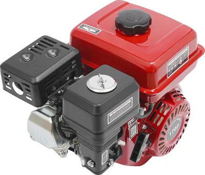 Produktbild von Benzinmotor, 7,5 PS, Rücklaufstartmotor, Rot