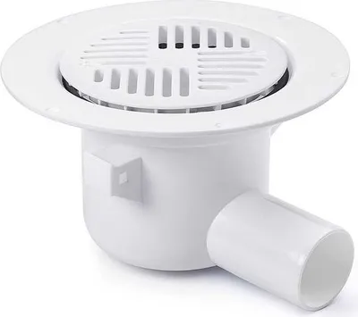 Zdjęcie produktu dla Odpływ Mini Oden 50 mm PURUS wpust podłogowy kratka ściekowa do wykładzin PCV