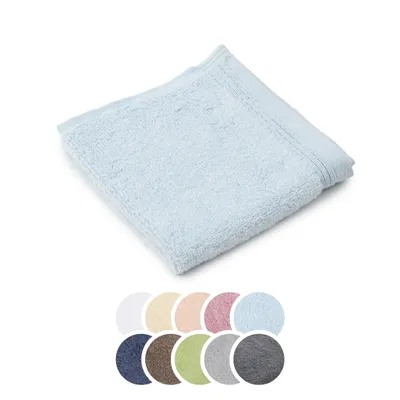 Produktbild von liebling Seiftuch Baumwolle Zero Twist, Serie Lille, 600 gr. / m², 30 x 30 cm, 60 Grad, ultra weich, saugstark, hellblau