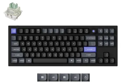 Zdjęcie produktu dla Keychron Q3 HE 8K Q3HW-M1 klawiatura magnetyczna do gier, przewodowa, TKL