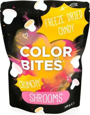 Produktbild von Lucky Treats Color Bites Crunchy Shrooms 100g