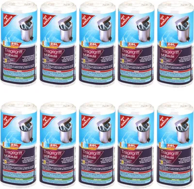 Produktbild von GUT& Müllbeutel 25,0 l transparent, 30 St.
