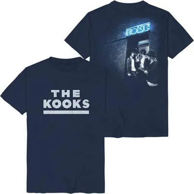 Produktbild von The Kooks T-Shirt Herren Konk navy Band-Merch, Bands 100% Baumwolle M