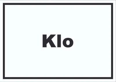 Produktbild von Klo Schild mit Text WC Toilette waagerecht A2 (420x594mm)