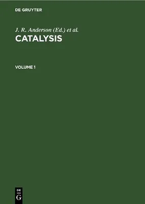 Produktbild von Catalysis. Volume 1