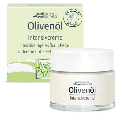 Zdjęcie produktu dla Medipharma Cosmetics Olivenöl Intensivcreme, krem 50 ml
