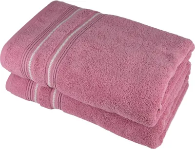 Produktbild von Handtuch STRIPE rosa 70x140 cm