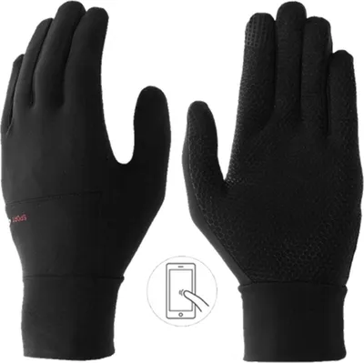 Produktbild von 4F Touchscreen-Handschuhe Schwarz Größe XS Unisex