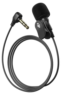 Produktbild von DJI 6941565971340, Lavalier-/Aufsteckmikrofon, Kabelgebunden, 3,5 mm (1/8"), Schwarz, DJI Mic 2, DJI Mic, 3.5mm jack
