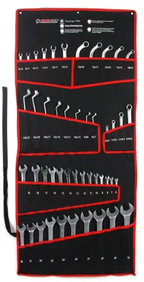 Immagine prodotto di Set di chiavi combinate 47 pezzi Chiave ad anello TORX Chiave ad anello semiaperta CRV