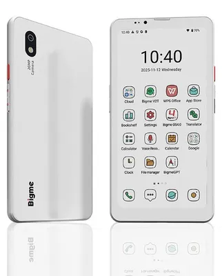Produktbild von E-Reader mit Farbdisplay – 6,13 Zoll E-Ink-Display – 256 GB Speicher – Android-Tablet