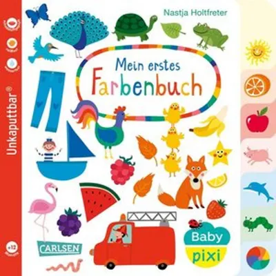 Obrázok produktu pre Baby Pixi (unkaputtbar) 79: Mein erstes Farbenbuch