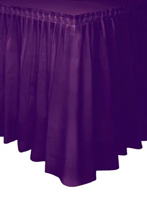 Produktbild von Tischverkleidung / Skirting dunkellila