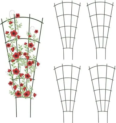 Produktbild von Rankgitter für Zimmerpflanzen - Unterstützung für wachsende Pflanzen, Blumenständer und Pflanzenrost