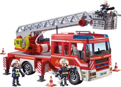 Produktbild von PLAYMOBIL City Action 9463 Feuerwehr-Leiterfahrzeug