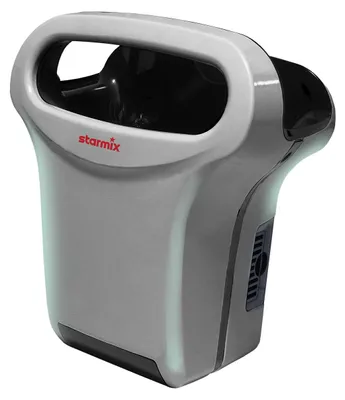 Produktbild von starmix XT 4000 Silber Händetrockner 800 W, 10–15 s, Kupferfilter,vandalensicher