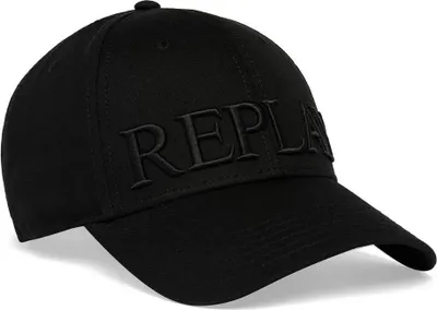 Produktbild von Replay Große Logo-Baseballmütze, Schwarz One Size