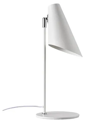 Produktbild von Tischlampe, Tischleuchte, Nachttischlampe, Schreibtischlampe, LED Leselampe, Cale weiß