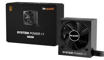Imagen del producto de be quiet! BP010EU. Fuente de alimentación be quiet! System Power 11, 550W, 80+ Bronze