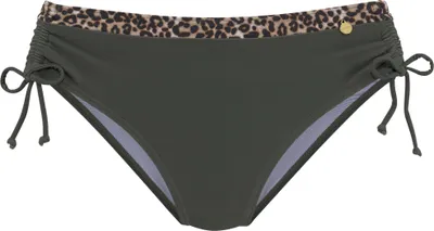 Produktbild von LASCANA Bikini-Hose Adelin oliv-leo Größe 40