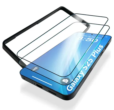 Obrázek produktu pro NALIA ArmorGlassX pro Samsung Galaxy S25 Plus - 2x ochranné sklo displeje - včetně rámečku