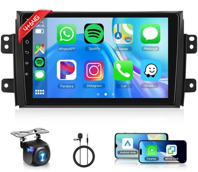 Productafbeelding van 9 Inch Android Autoradio voor 2006-2013, Draadloze Carplay, GPS, Achteruitrijcamera